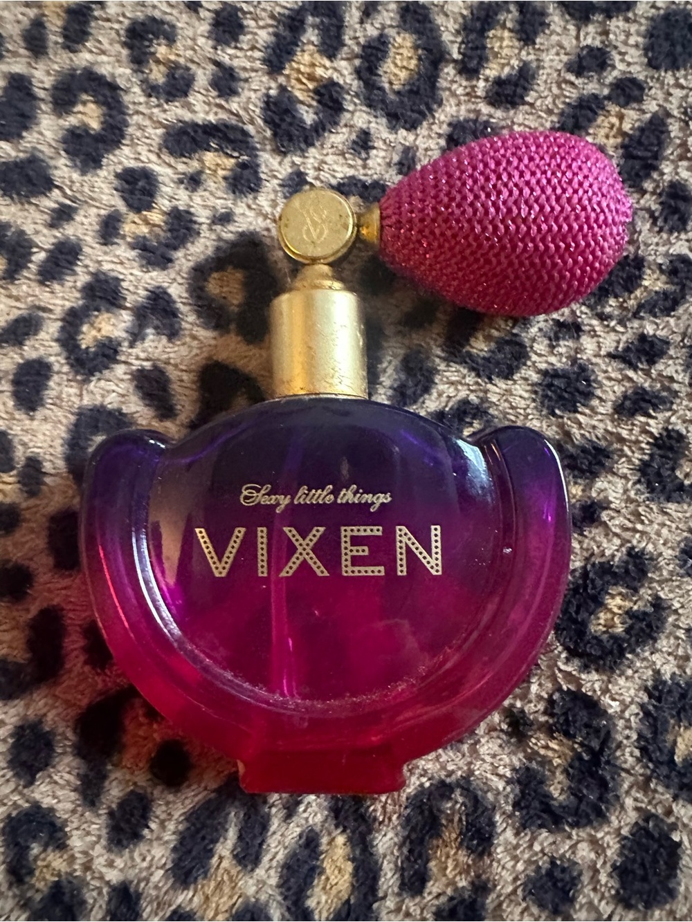 GENUINE Victoria’s Secret Sexy Little Things Vixen Perfume Empty Bottle Decor